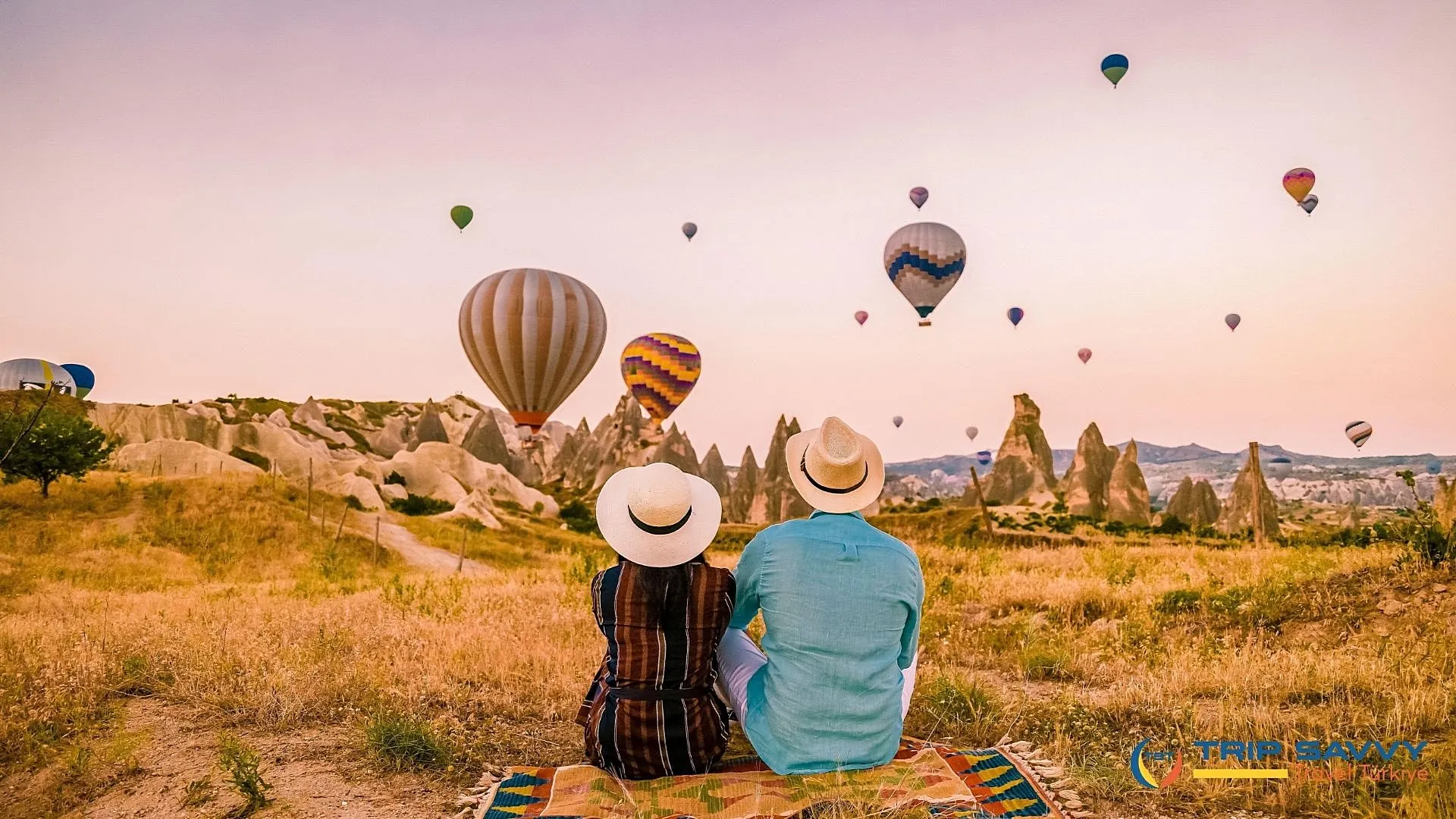 Cappadocia hot air balloons and fairy chimneys